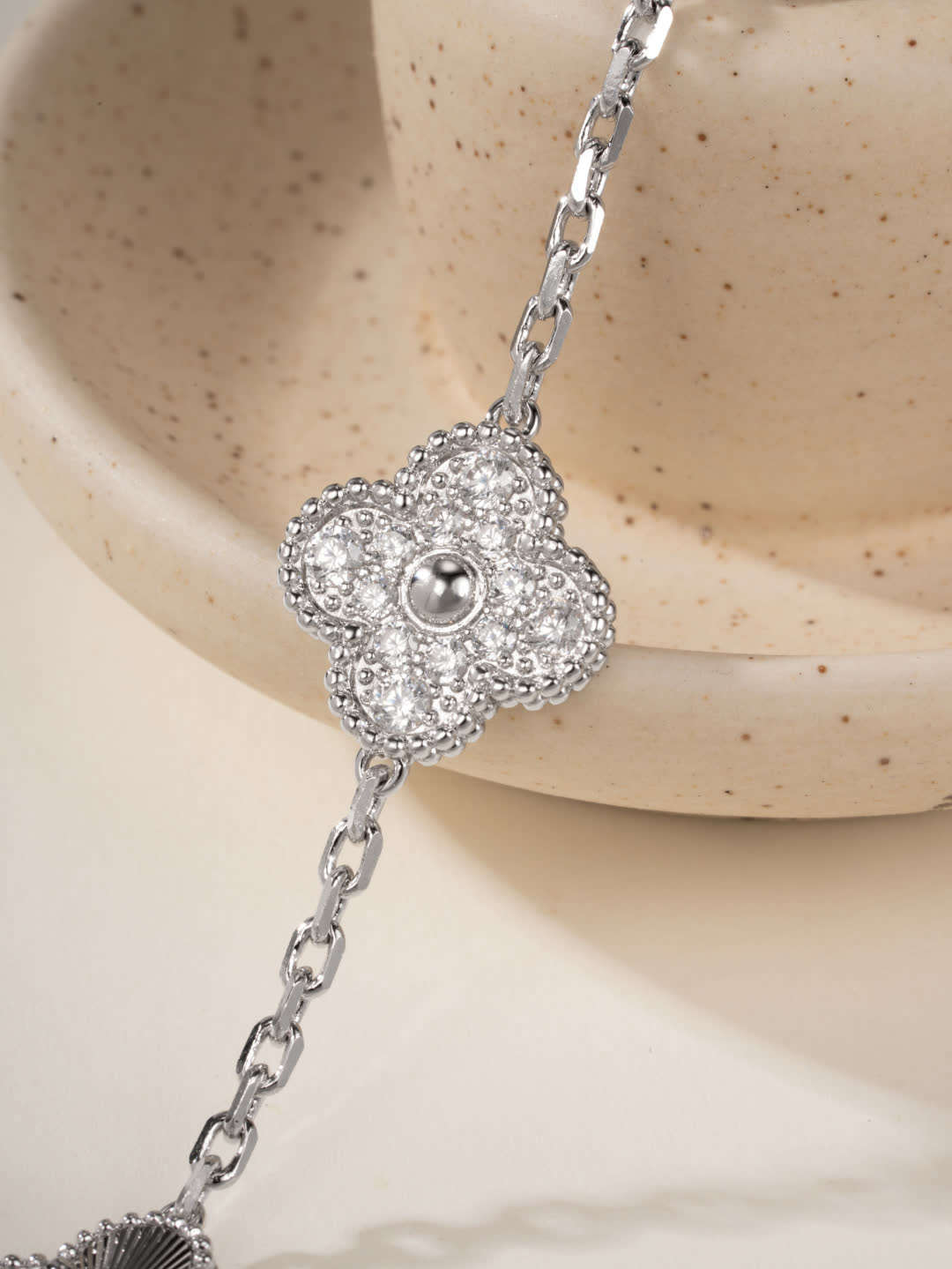 Van Cleef & Arpels Alhambra Diamond Bracelet
